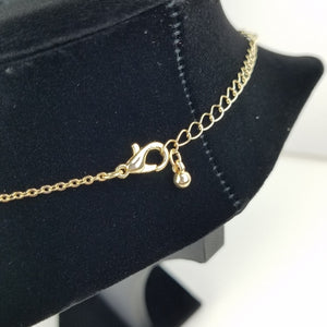 Gold Chain Coin Pendant Necklace