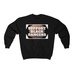 Support Black Dancers Unisex Heavy Blend™ Crewneck Sweatshirt