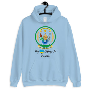 My Heart Belongs To Rwanda - Unisex Hoodie