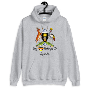 My Heart Belongs To Uganda - Unisex Hoodie