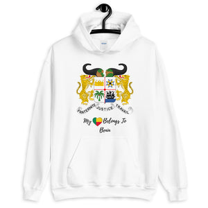 My Heart Belongs To Benin Unisex Hoodie