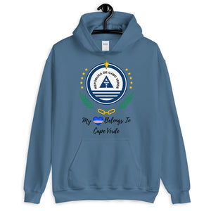 My Heart Belongs To Cape Verde Unisex Hoodie