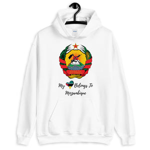 My Heart Belongs To Mozambique - Unisex Hoodie