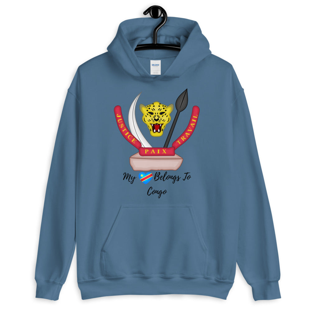 My Heart Belongs To Congo - Unisex Hoodie