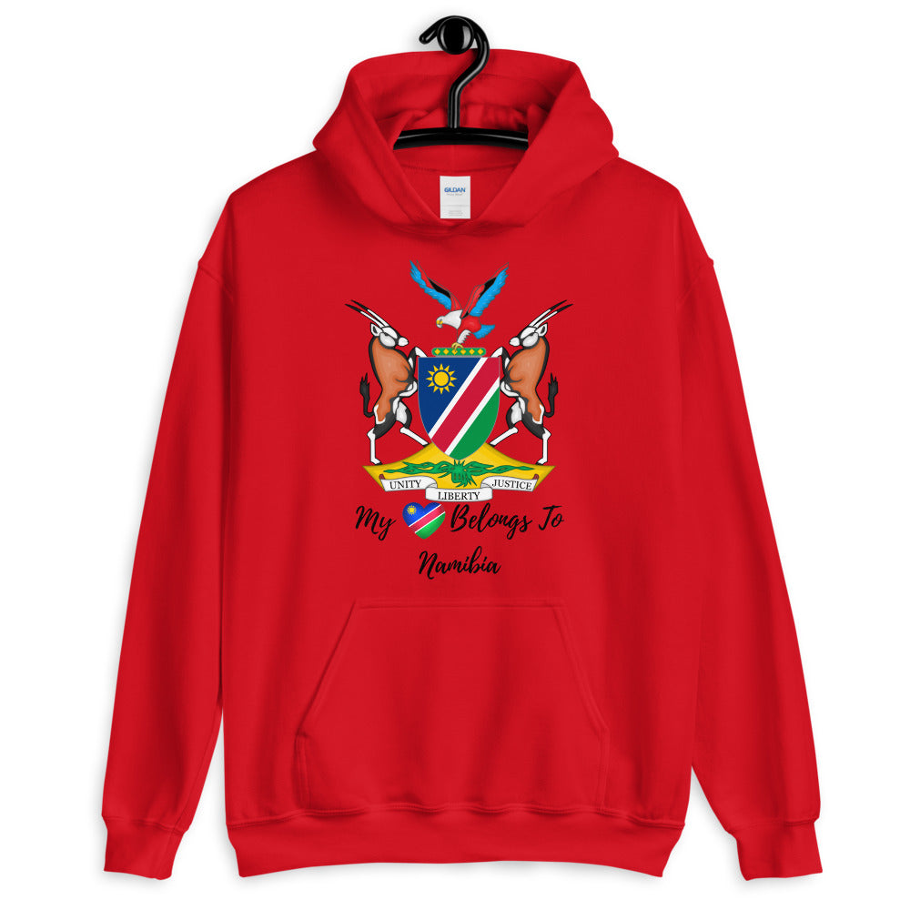 My Heart Belongs To Namibia - Unisex Hoodie