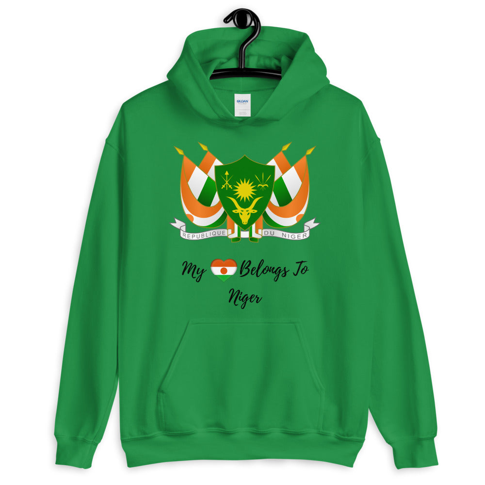 My Heart Belongs To Niger - Unisex Hoodie