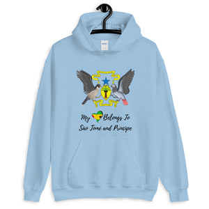 My Heart Belongs To São Tomé and Príncipe - Unisex Hoodie