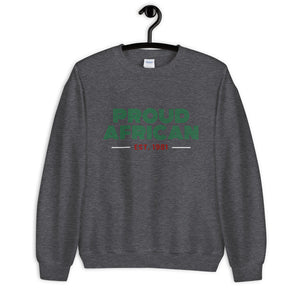 PROUD AFRICAN Unisex Sweatshirt