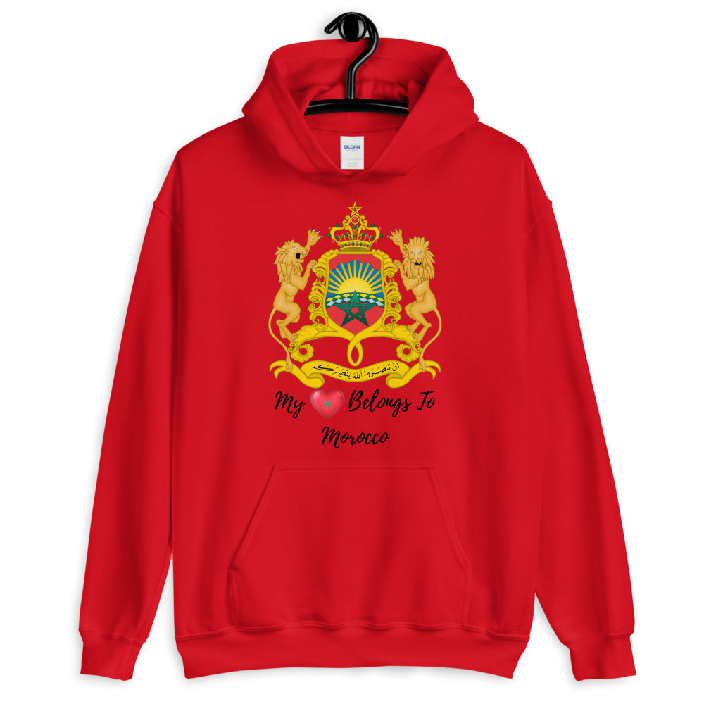 My Heart Belongs To Morocco - Unisex Hoodie