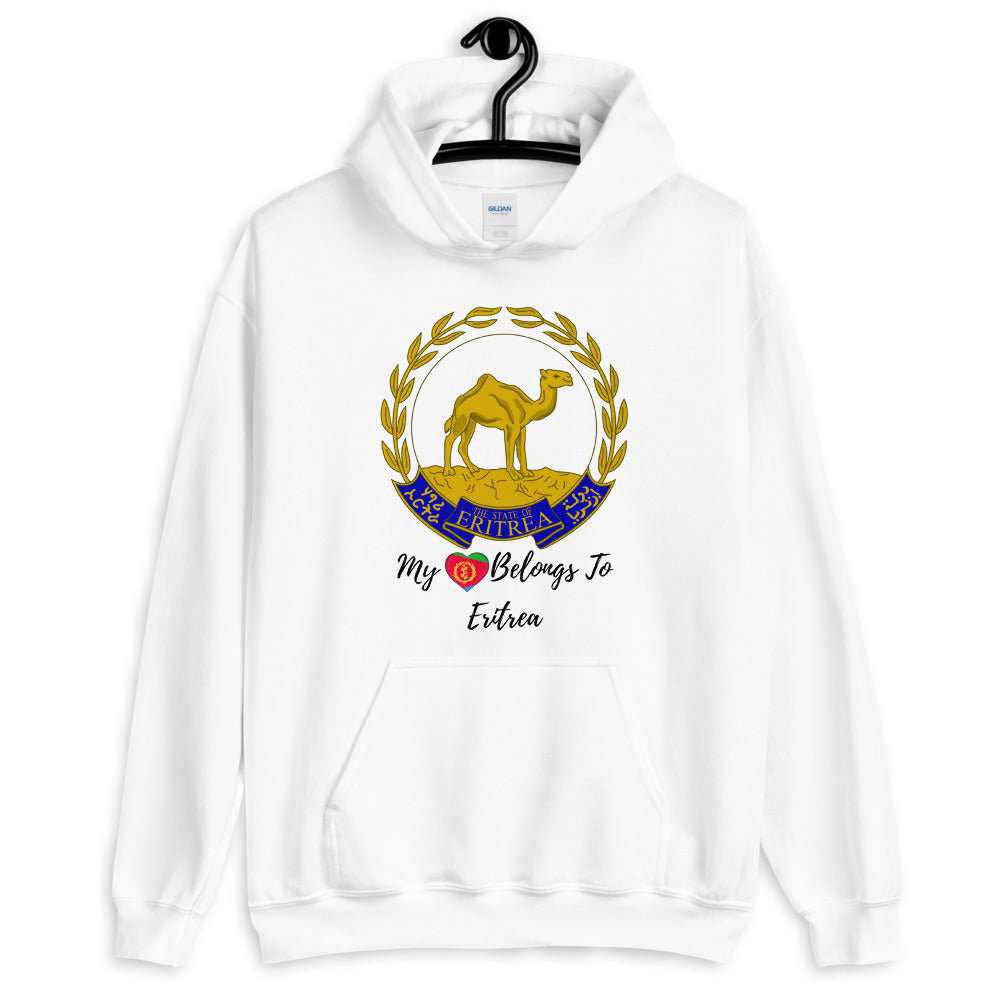 My Heart Belongs To Eritrea Unisex Hoodie