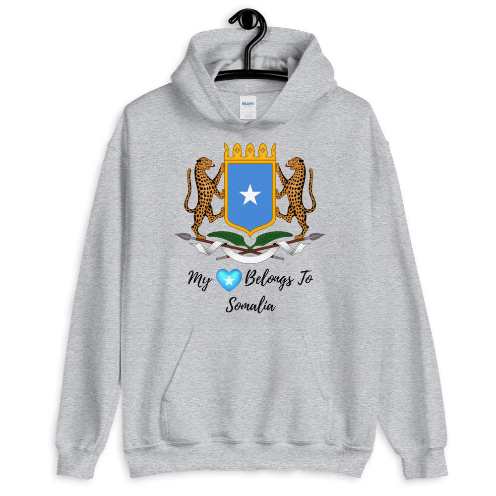 My Heart Belongs To Somalia - Unisex Hoodie