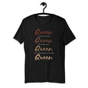 What A Melanin Queen Is... Short-Sleeve Unisex T-Shirt