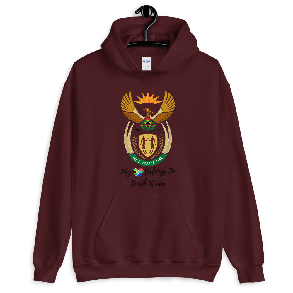 My Heart Belongs To South Africa Unisex Hoodie