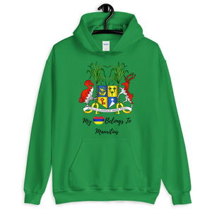 My Heart Belongs To Mauritius - Unisex Hoodie