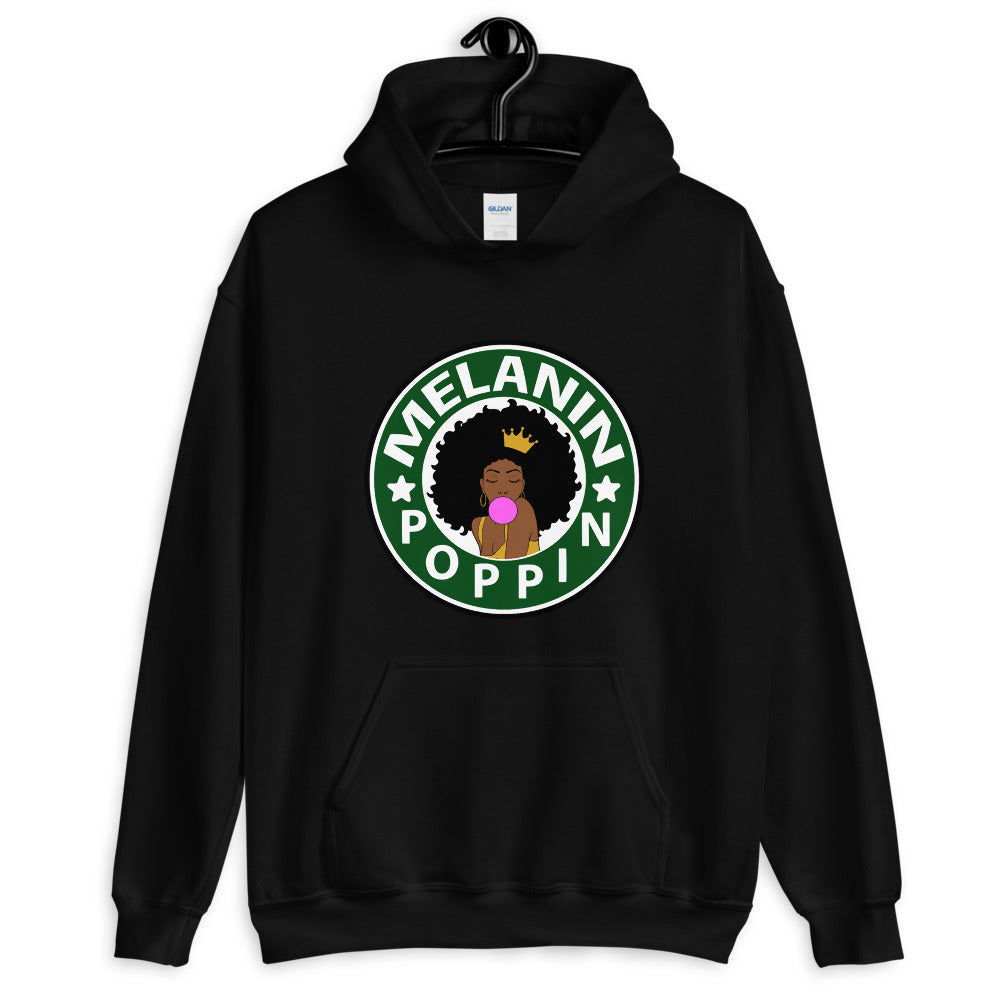 Black Coffee Melanin Poppin' Unisex Hoodie