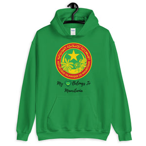 My Heart Belongs To Mauritania - Unisex Hoodie