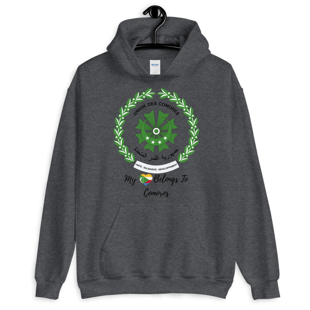 My Heart Belongs To Comoros - Unisex Hoodie