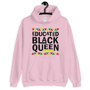 Educated Black Queen Unisex Hoodie