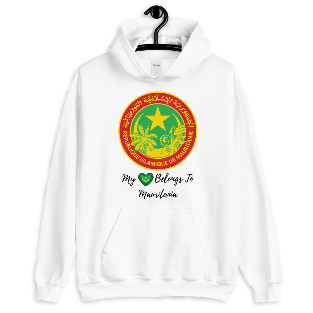 My Heart Belongs To Mauritania - Unisex Hoodie