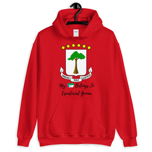 My Heart Belongs To Equatorial Guinea - Unisex Hoodie