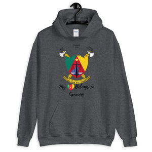 My Heart Belongs To Cameroon Unisex Hoodie