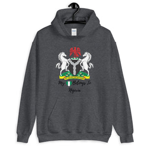 My Heart Belongs To Nigeria Unisex Hoodie