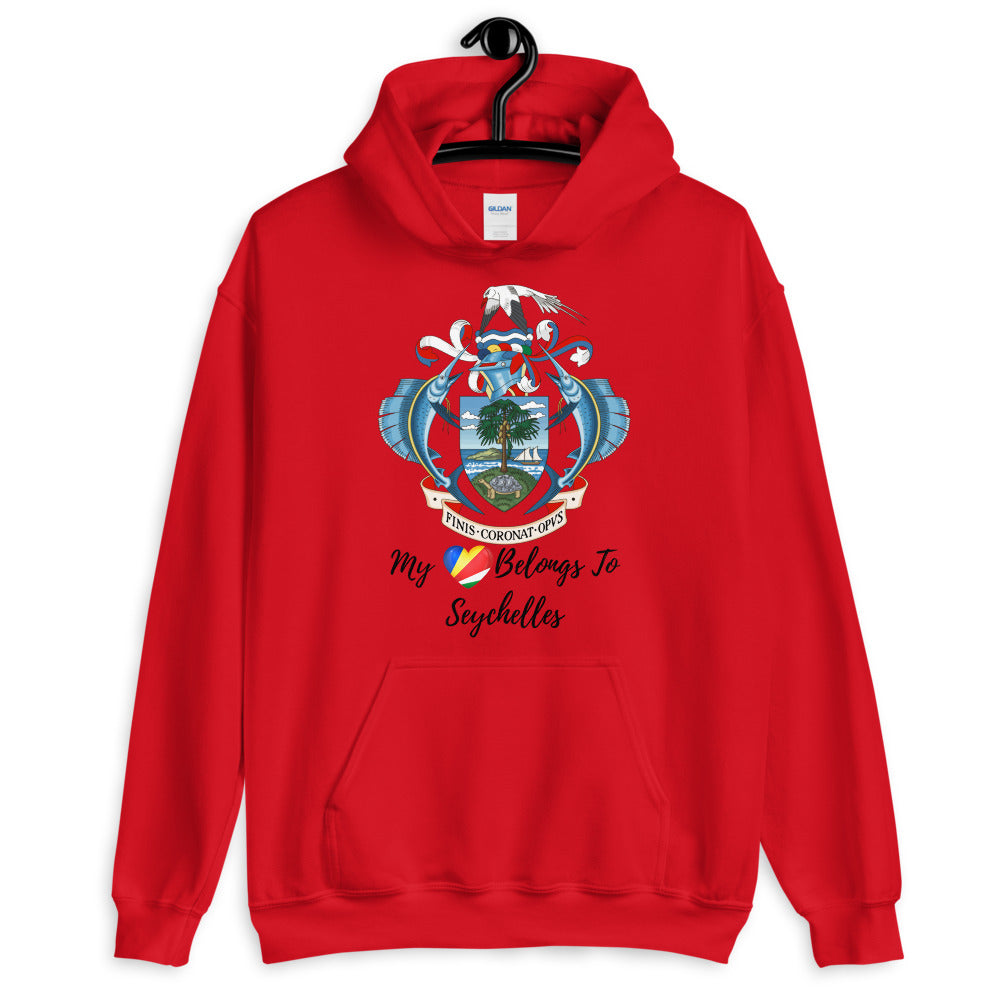 My Heart Belongs To Seychelles - Unisex Hoodie