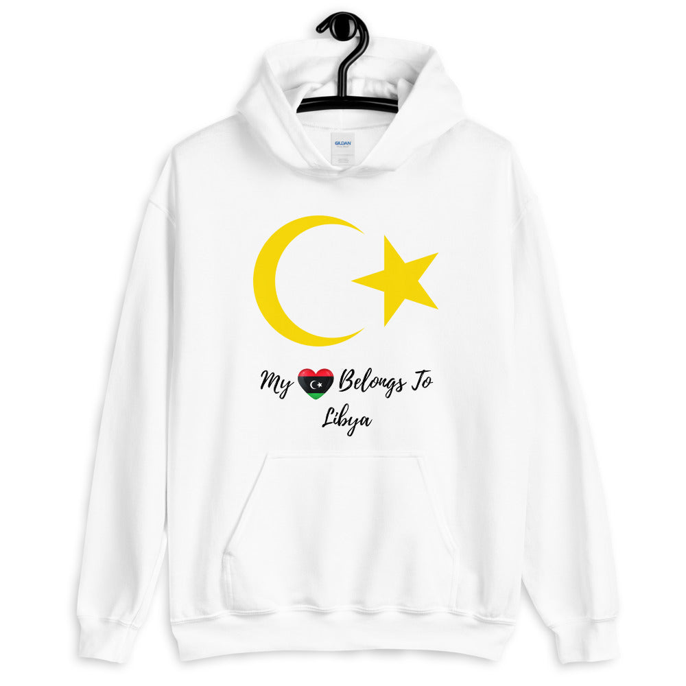 My Heart Belongs To Libya - Unisex Hoodie