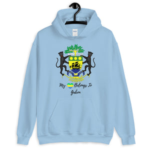 My Heart Belongs To Gabon - Unisex Hoodie