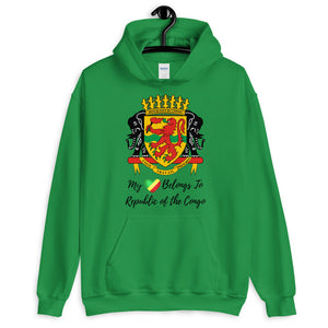 My Heart Belongs To Republic of the Congo - Unisex Hoodie