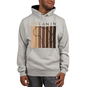 Melanin Within Africa Men's Champion Hoodie