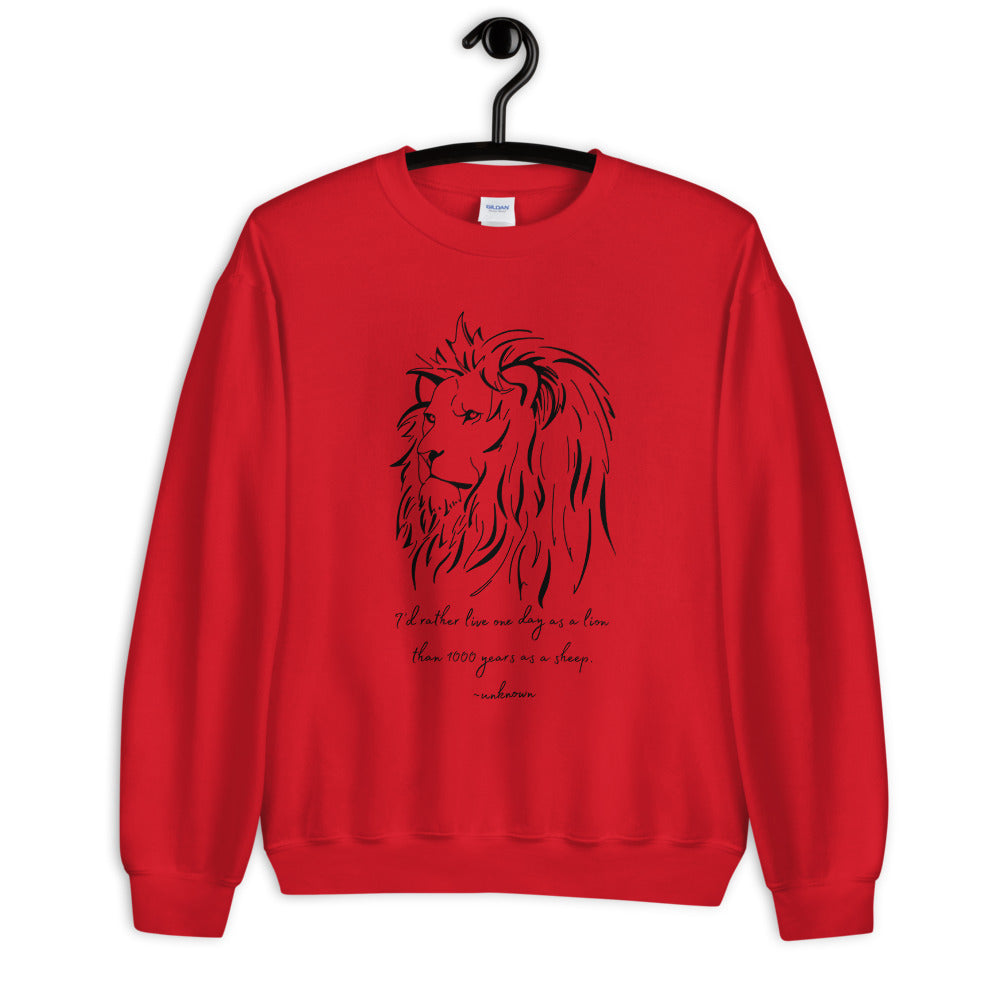 Lion Mentality Unisex Sweatshirt