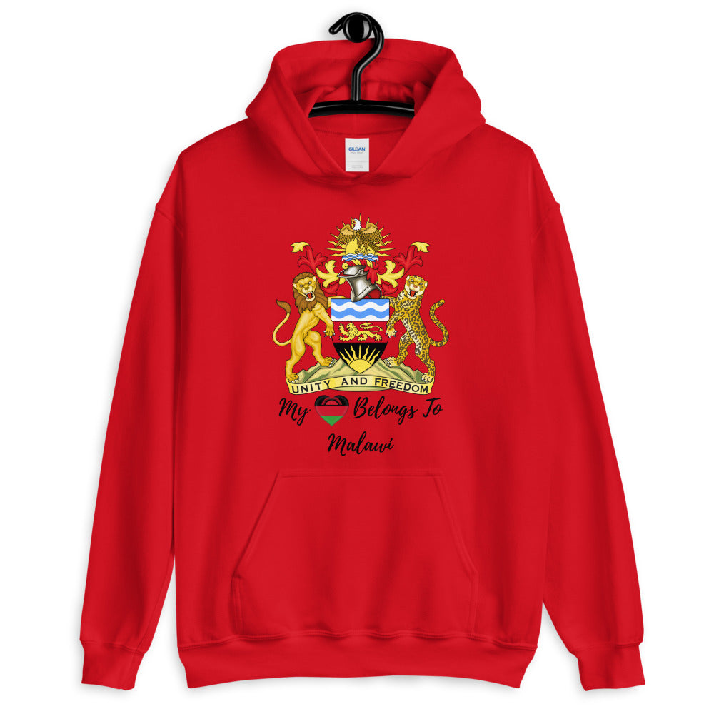 My Heart Belongs To Malawi - Unisex Hoodie