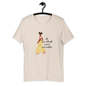 Did You Say Something? Short-Sleeve Unisex T-Shirt