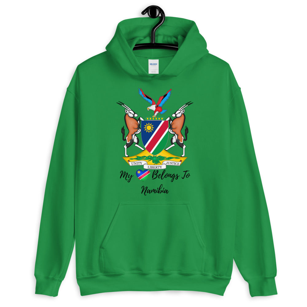 My Heart Belongs To Namibia - Unisex Hoodie