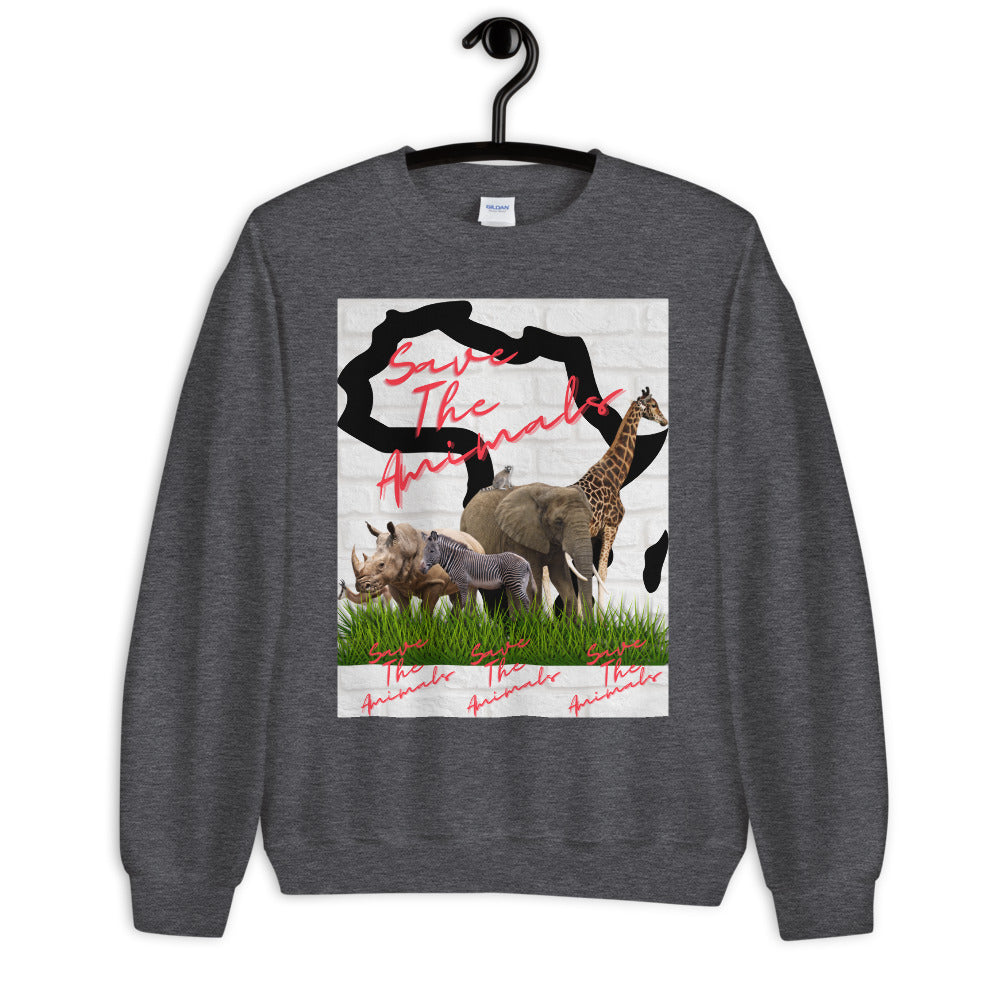 Save The Animals Unisex Sweatshirt