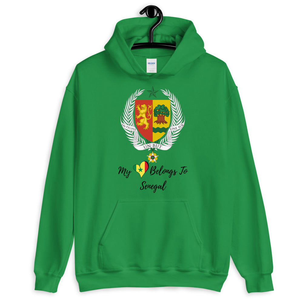 My Heart Belongs To Senegal - Unisex Hoodie