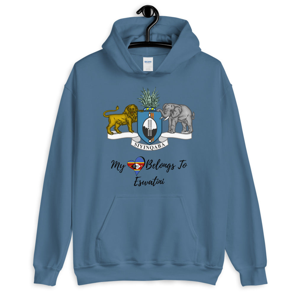 My Heart Belongs To Eswatini - Unisex Hoodie