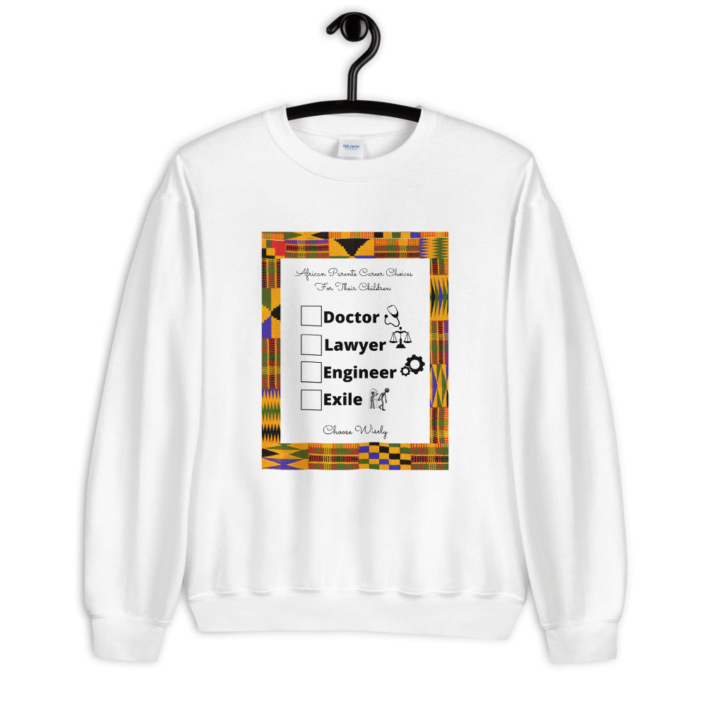 African Career Unisex Sweatshirt