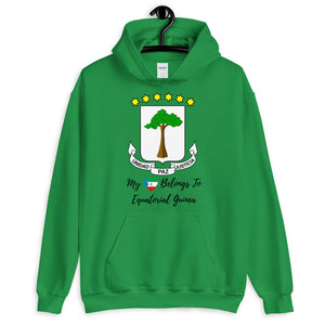 My Heart Belongs To Equatorial Guinea - Unisex Hoodie