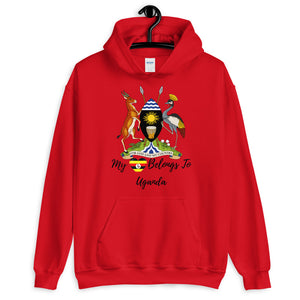 My Heart Belongs To Uganda - Unisex Hoodie