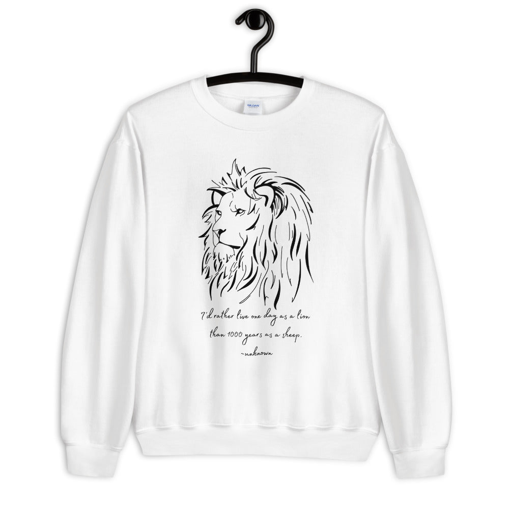 Lion Mentality Unisex Sweatshirt