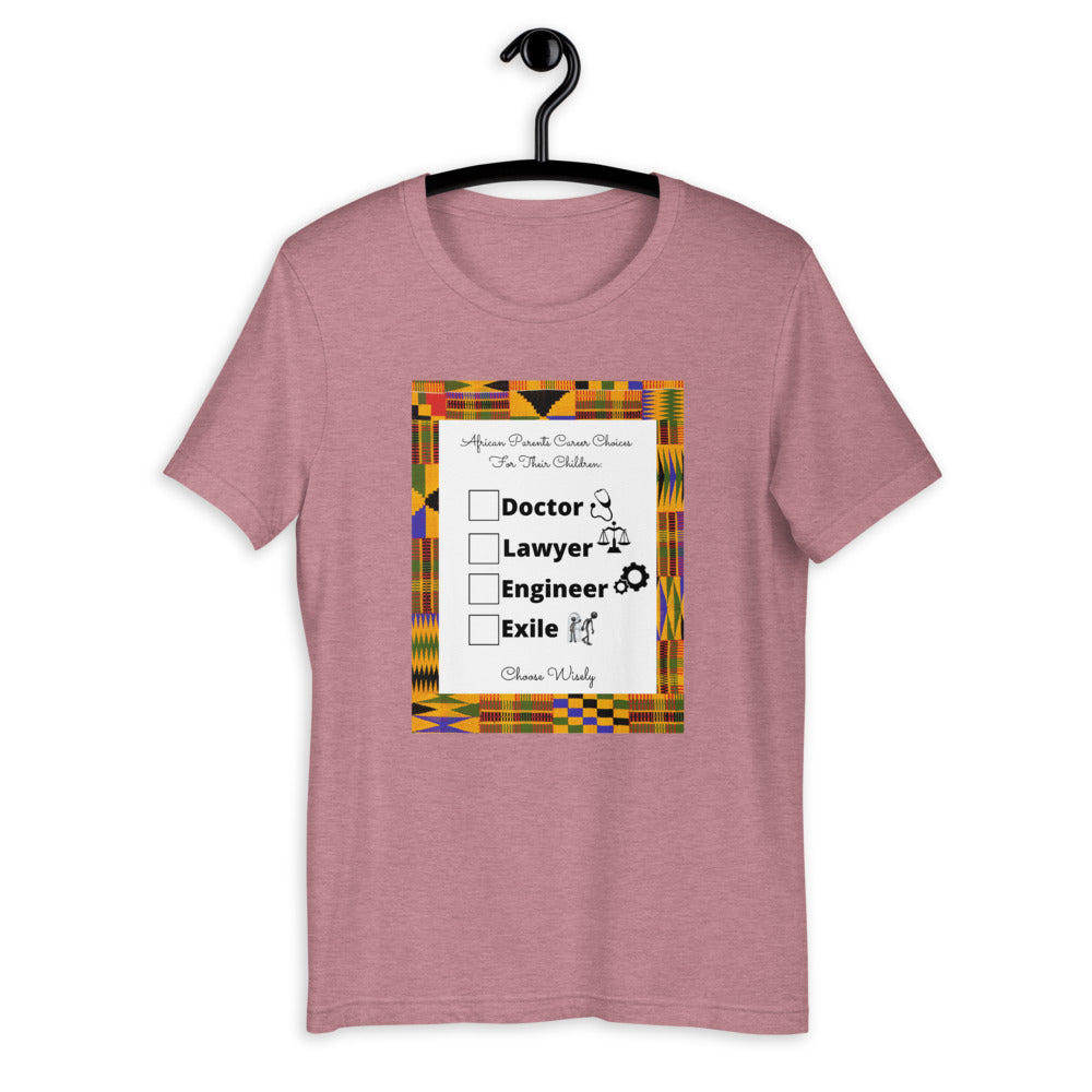 African Career Short-Sleeve Unisex T-Shirt