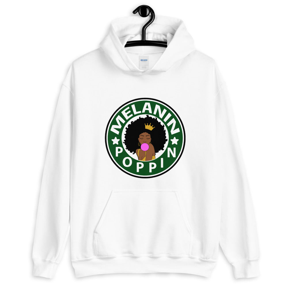 Black Coffee Melanin Poppin' Unisex Hoodie