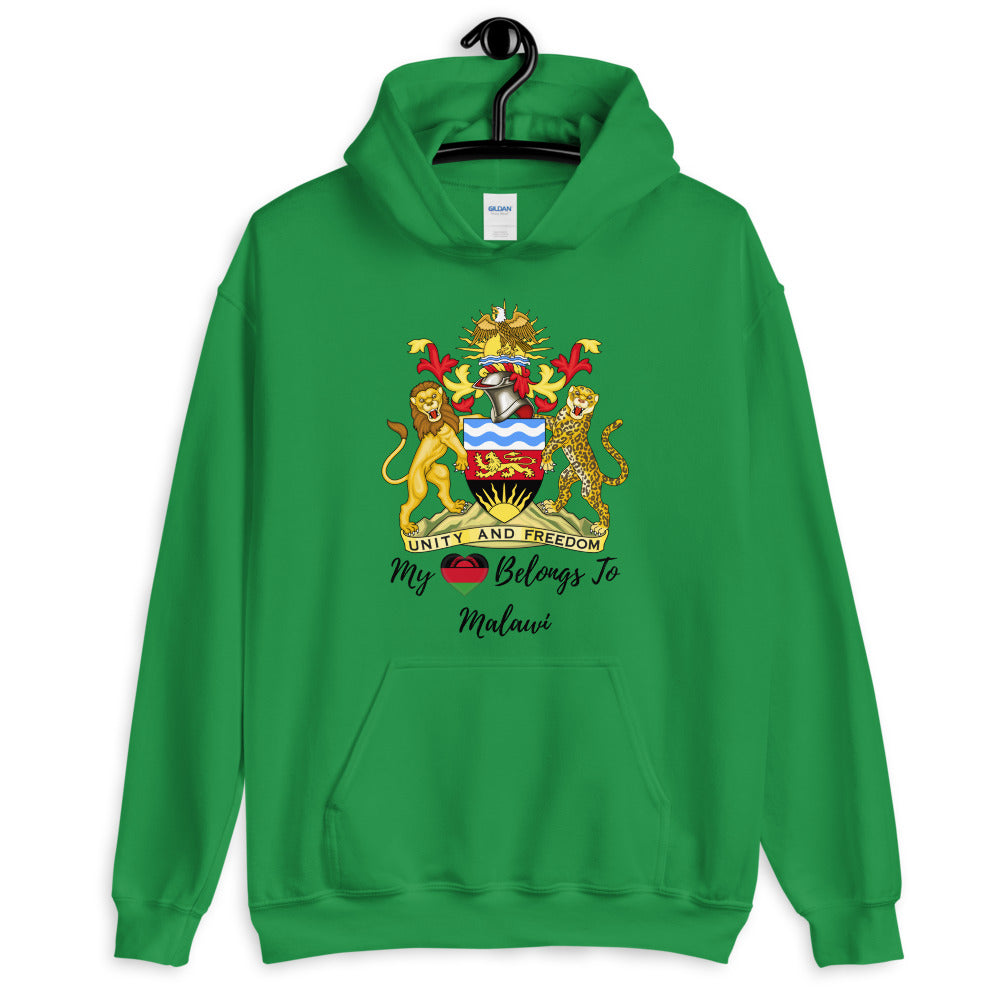 My Heart Belongs To Malawi - Unisex Hoodie