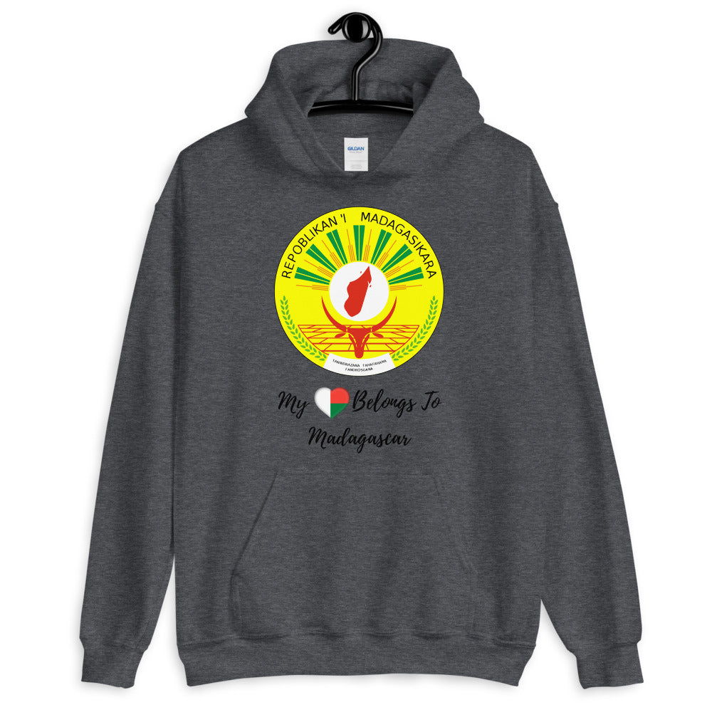 My Heart Belongs To Madagascar - Unisex Hoodie