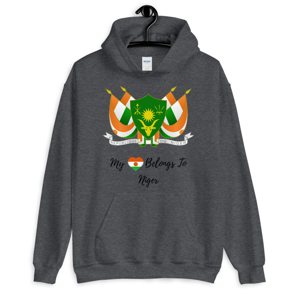 My Heart Belongs To Niger - Unisex Hoodie