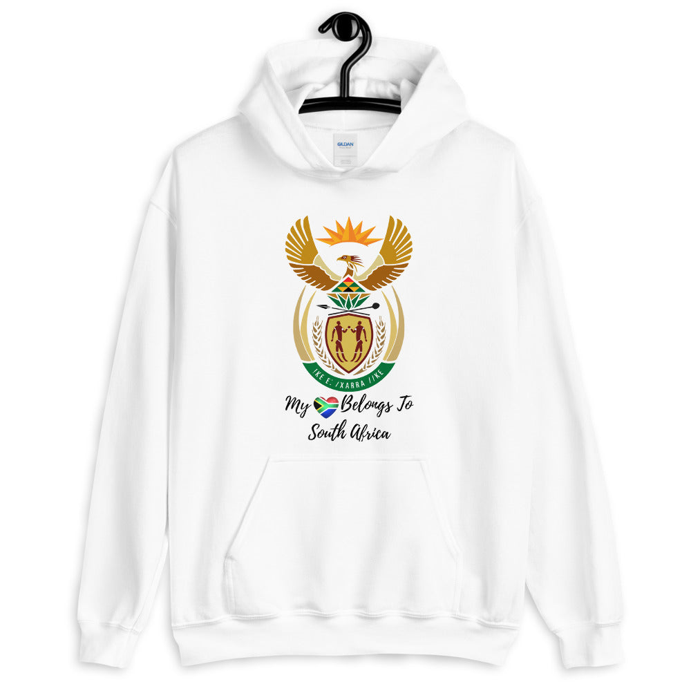 My Heart Belongs To South Africa Unisex Hoodie