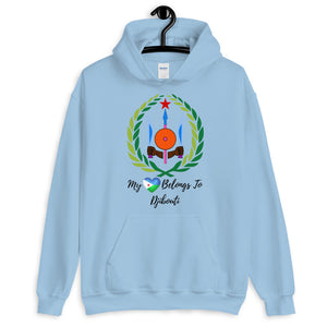 My Heart Belongs To Djibouti - Unisex Hoodie