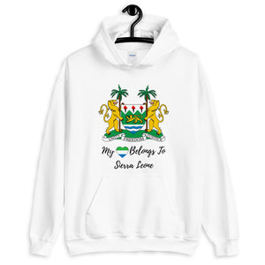 My Heart Belongs To Sierra Leone Unisex Hoodie